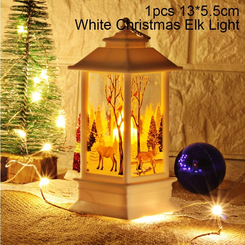 Christmas lights snowball, Christmas deer Christmas decorations gifts - No doubt desktop
